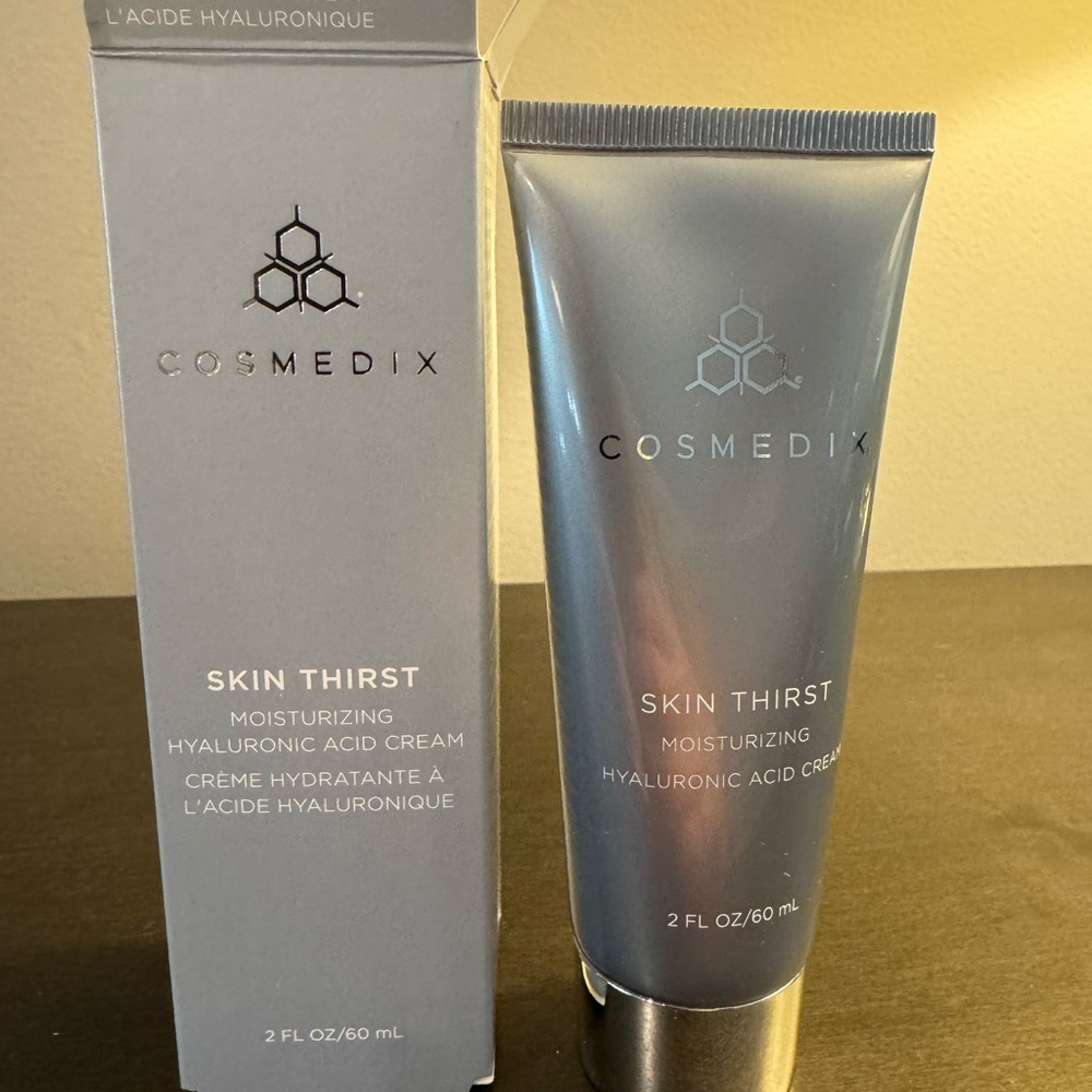 Cosmedix Skin Thirst Moisturizing Hyaluronic Acid Cream 2 oz 60 ml Full Size NIB